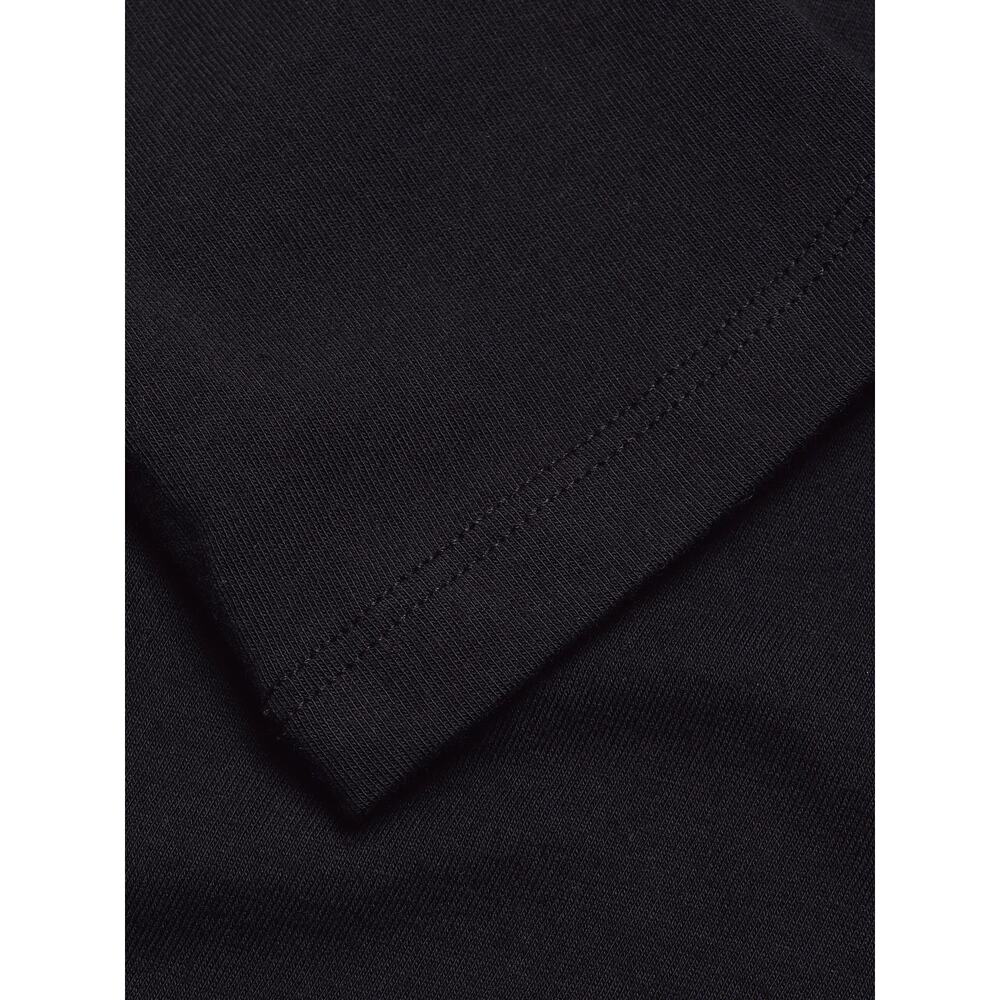 Leset Maya Cotton-Jersey Long Sleeve T-shirt - S - Black - Picture 7 of 7